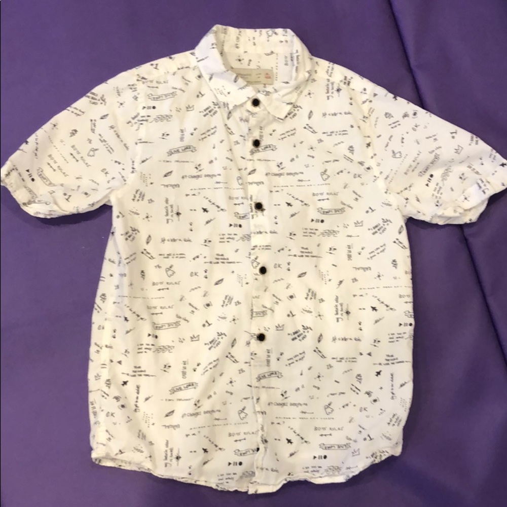 Boys button down shirt